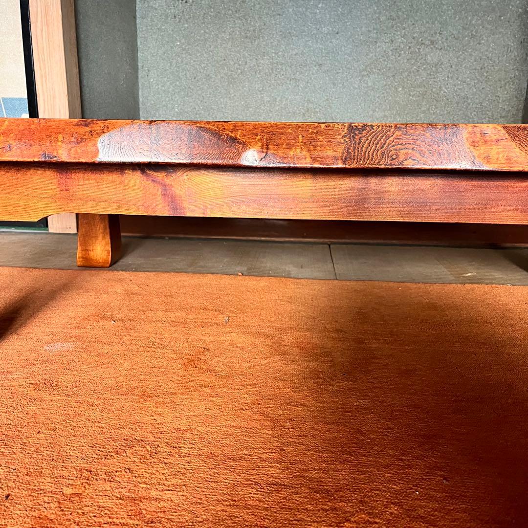 9/30まで！ 4人掛け　座卓　天然木　高級テーブル