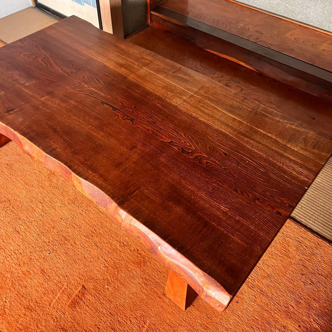 9/30まで！ 4人掛け　座卓　天然木　高級テーブル