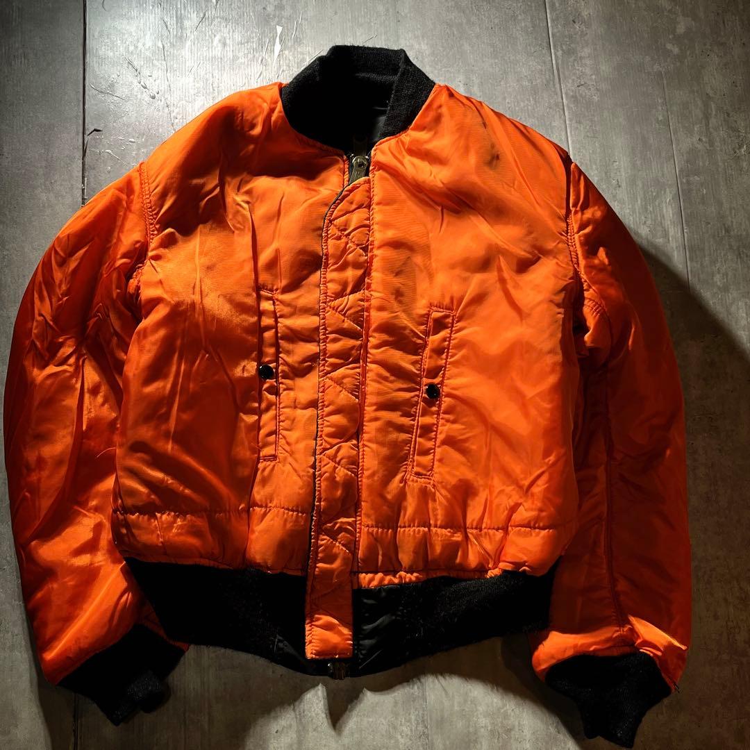ジャケット・アウター 90s ALPHA MA-1 USA flight jacket IDEAL