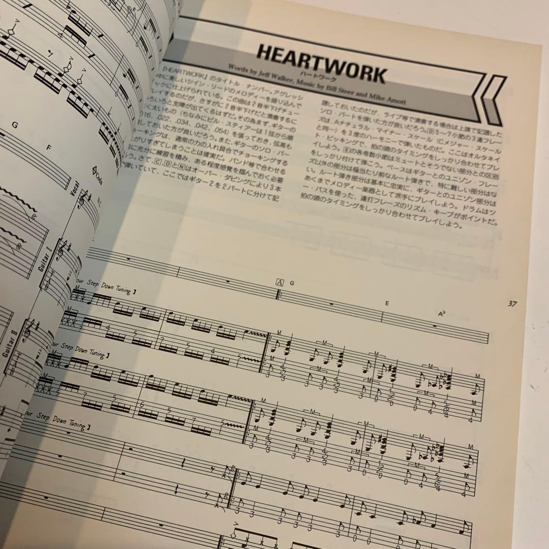 コレクター涙⭐︎激美状態⭐︎carcass BEST バンドスコア　本　貴重レア