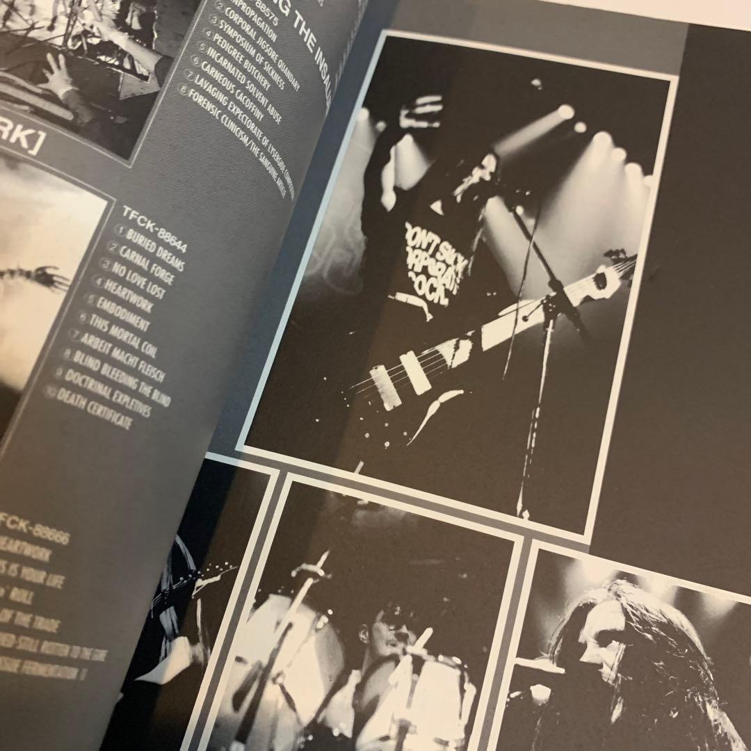 コレクター涙⭐︎激美状態⭐︎carcass BEST バンドスコア　本　貴重レア