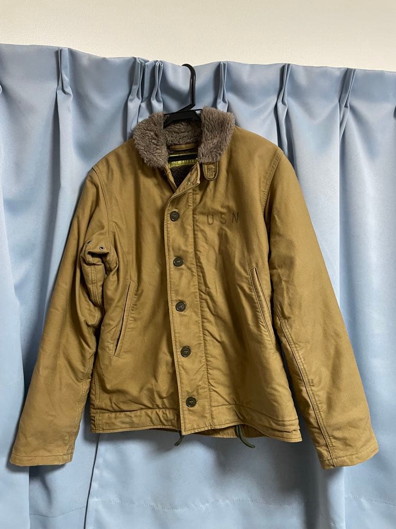 (美品)BUZZ RICKSON’S バズリクソンズ N-1デッキジャケット