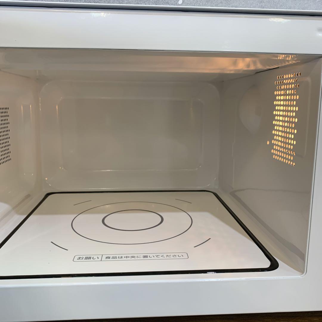 新品未使用品　TWINBIRD　ツインバード　フラット電子レンジ　単機能