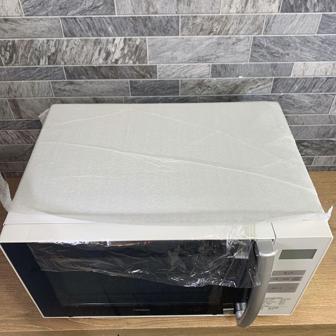 新品未使用品　TWINBIRD　ツインバード　フラット電子レンジ　単機能