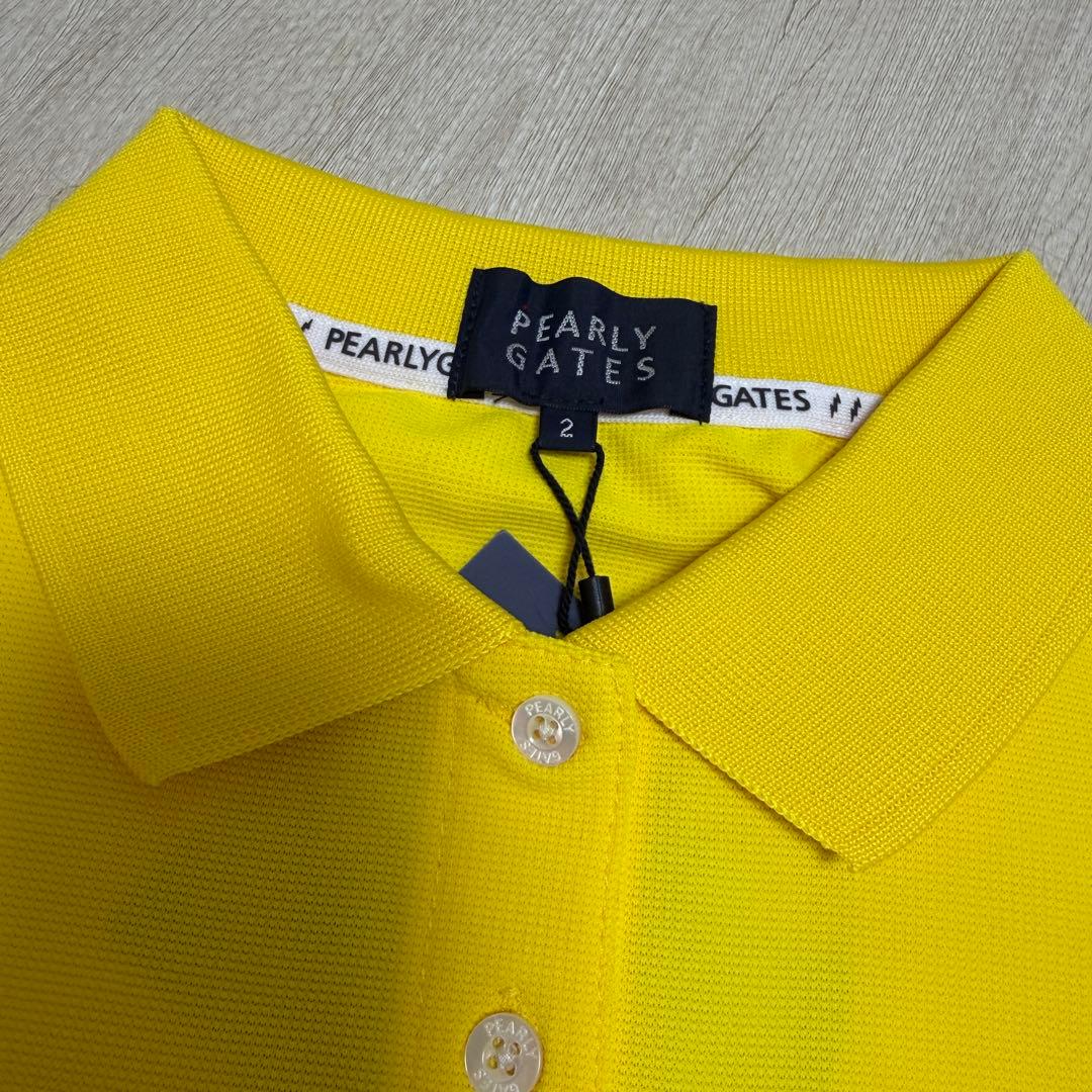 PEARLYGATES ピカチュウ ゴルフポロシャツ イエロー Lサイズ