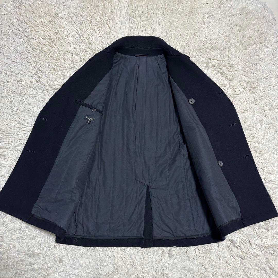 希少 Margaret Howell ピーコート ダブル ダークネイビー 38