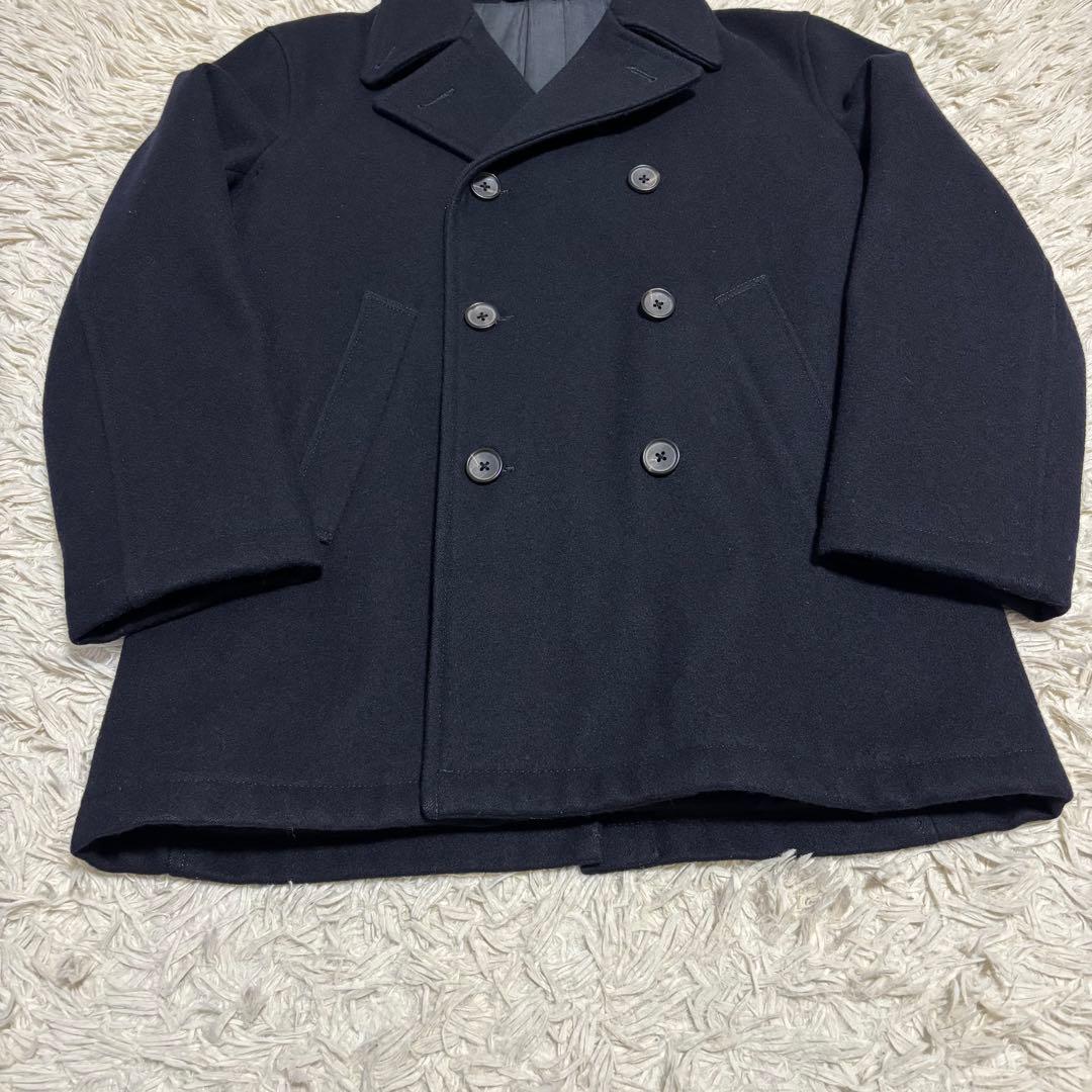 希少 Margaret Howell ピーコート ダブル ダークネイビー 38