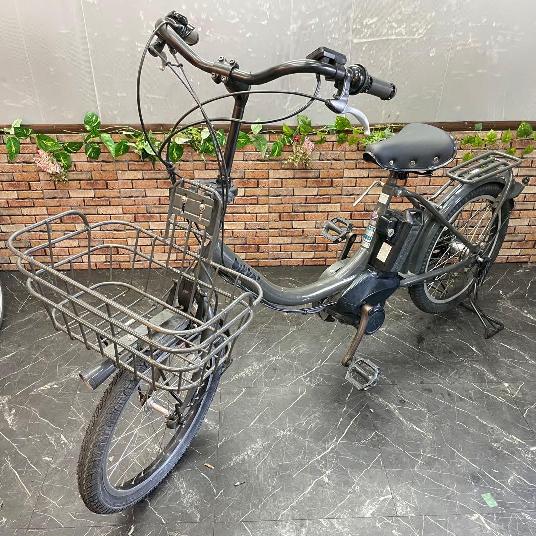 引き取り価格【60】電動自転車 ブリヂストン bikke グレー 20インチ