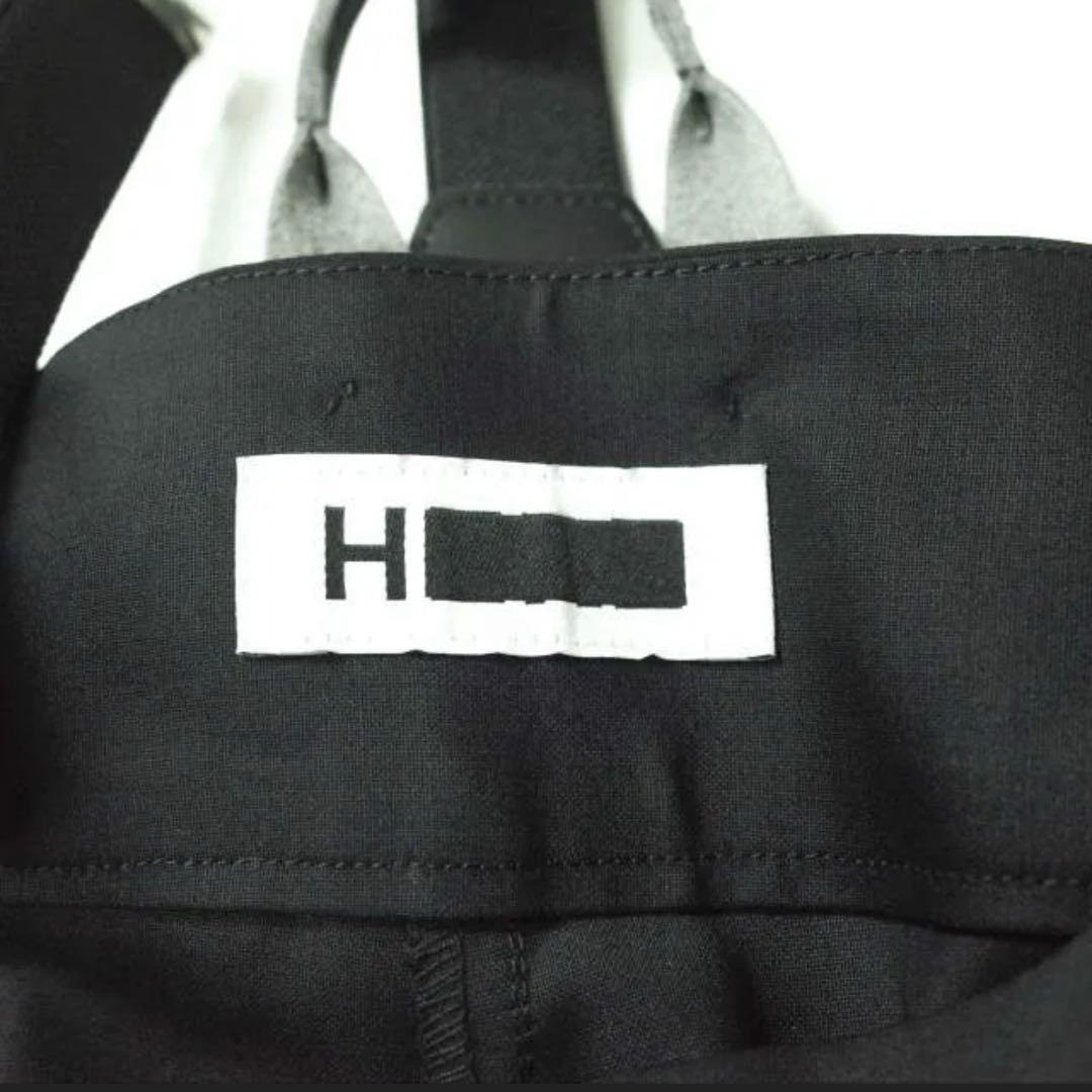 H BEAUTY＆YOUTH ハイウエスト　サスペンダーパンツ　Mサイズ