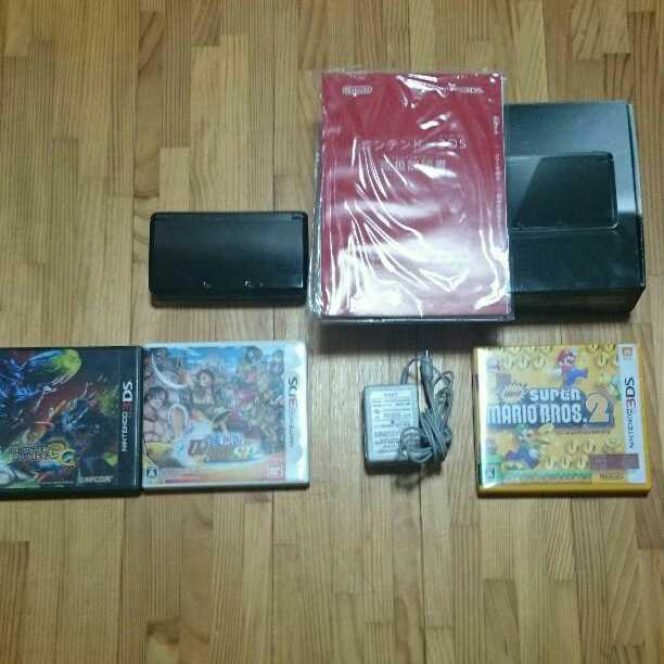 3DSとソフト3つと拡張パックです