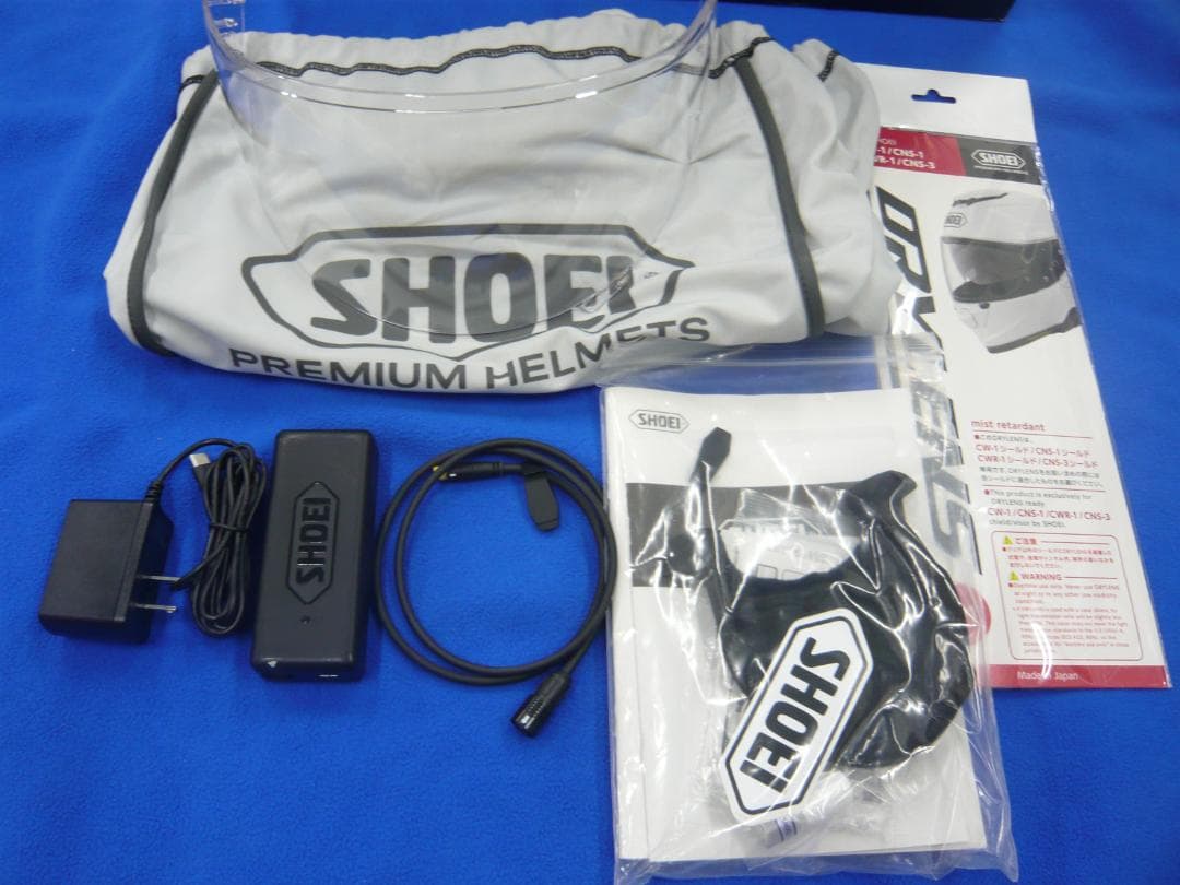 SHOEI OPTICSON オプティクソン ルミナスホワイト Mサイズ 美品！