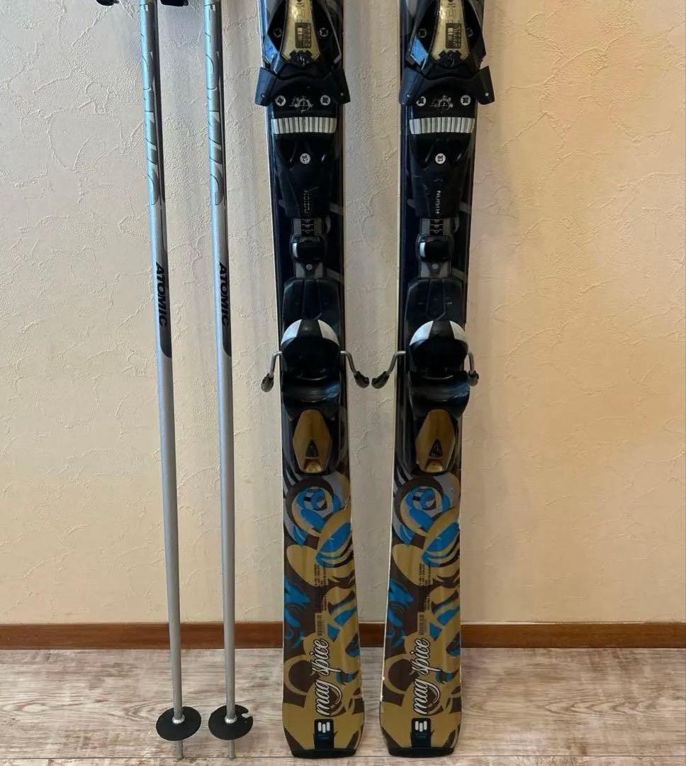 ◾️カービングスキーセット　スキー板152㎝ ブーツ24㎝ 女性用　レディース用