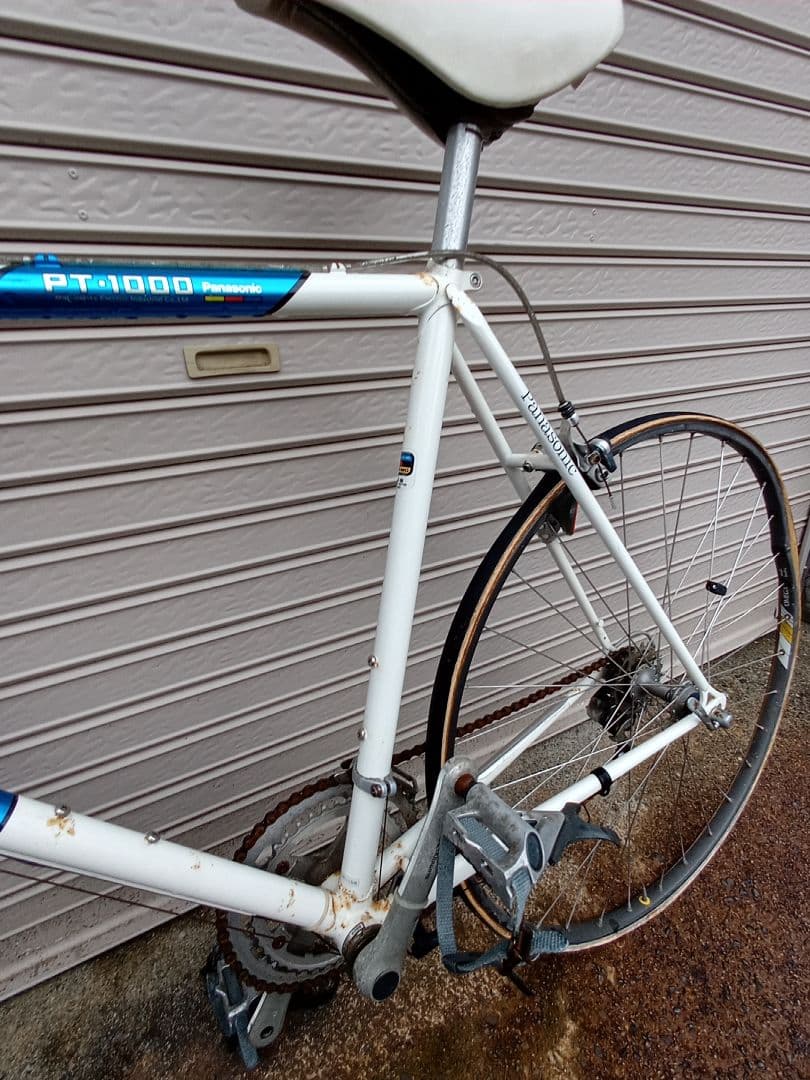 290出品PanasonicビンテージロードバイクPT-1000ジャンク