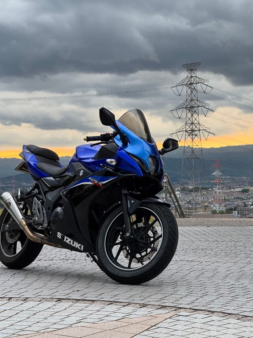 gsx250r フロントカウル、スクリーン【即日発送】