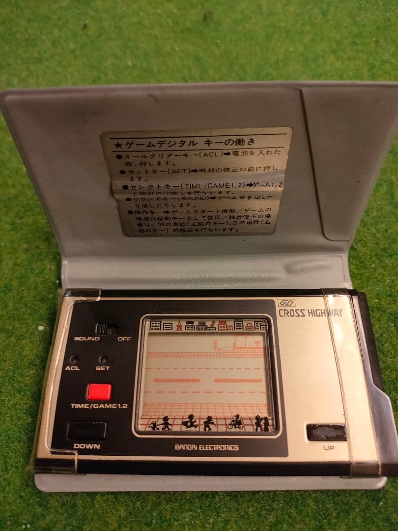 ゲームウォッチ　超レア品 CROSS HIGHWAY　バンダイ