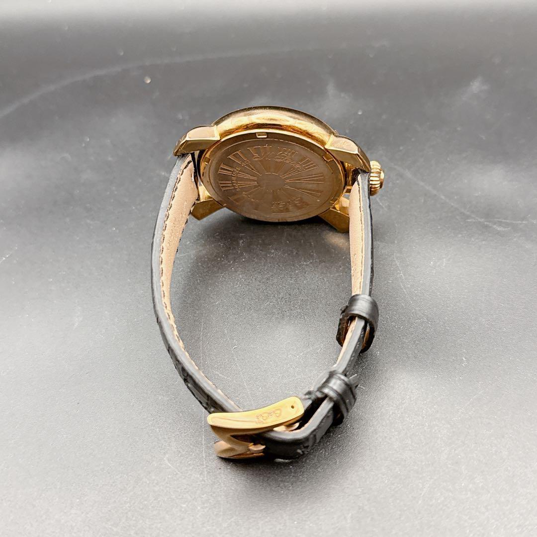 GaGa MILANO ガガミラノ マヌアーレ40 クォーツ 腕時計 稼働品