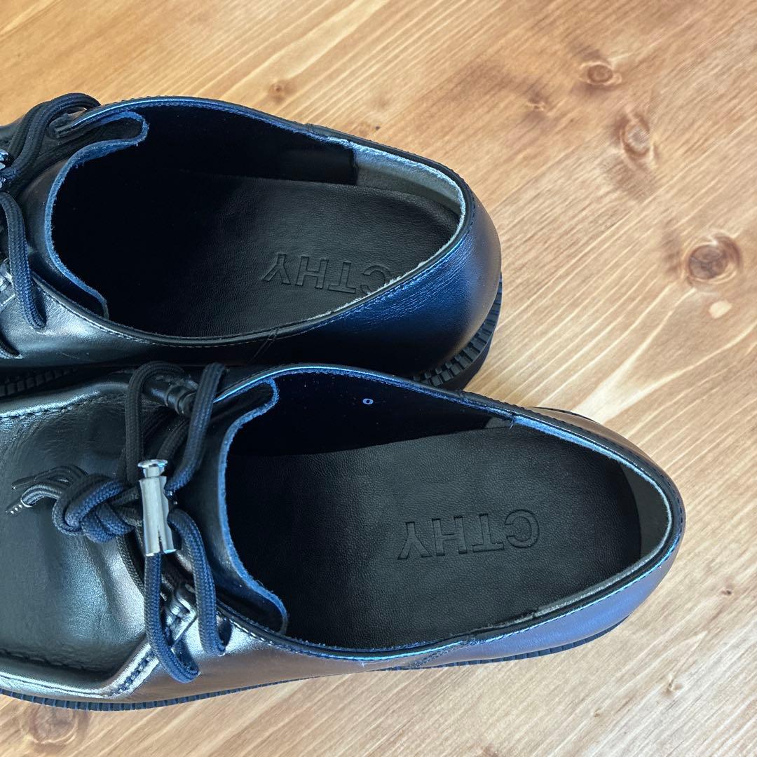 靴 CTHY Annonay TIROLEAN LEATHER DAD SHOES