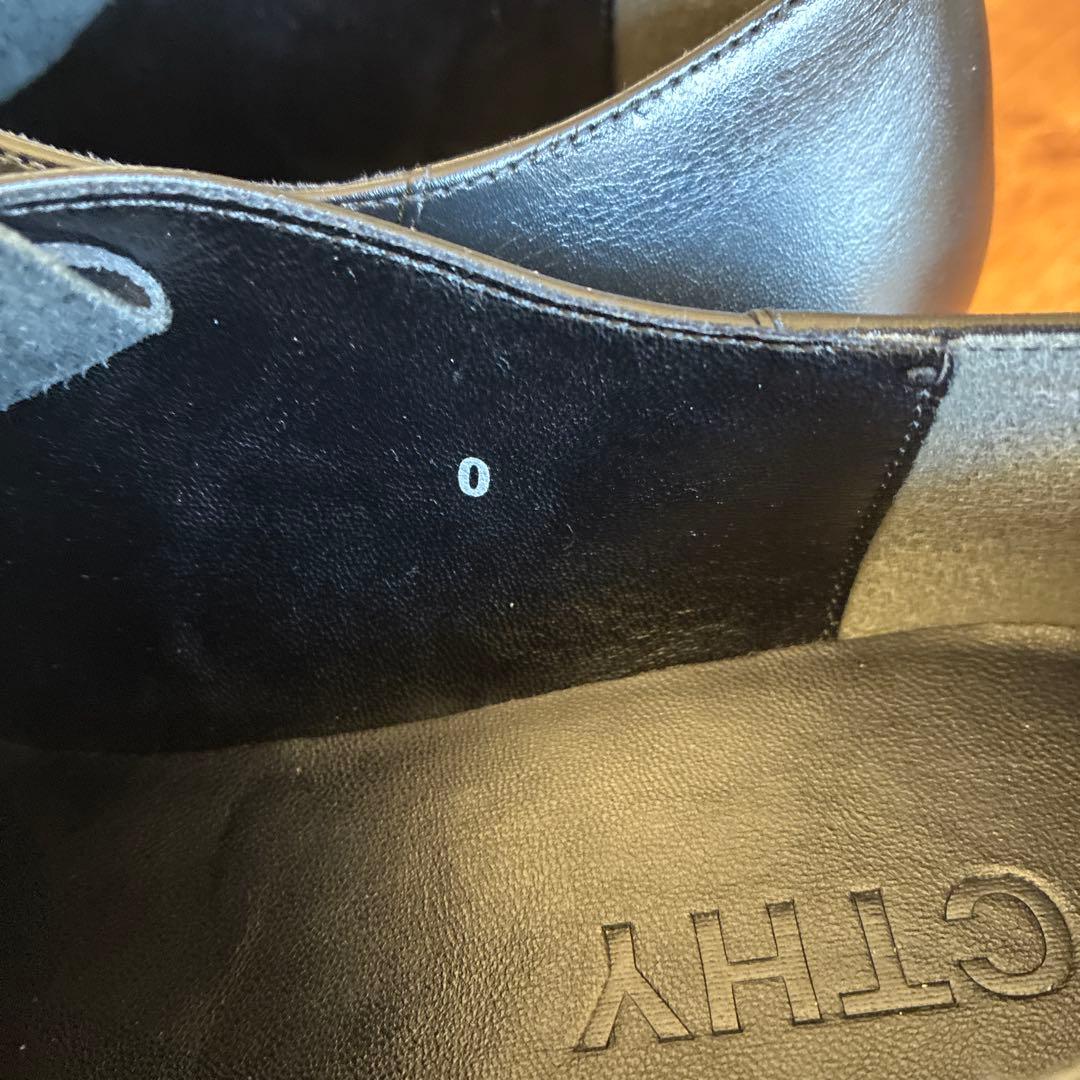 靴 CTHY Annonay TIROLEAN LEATHER DAD SHOES