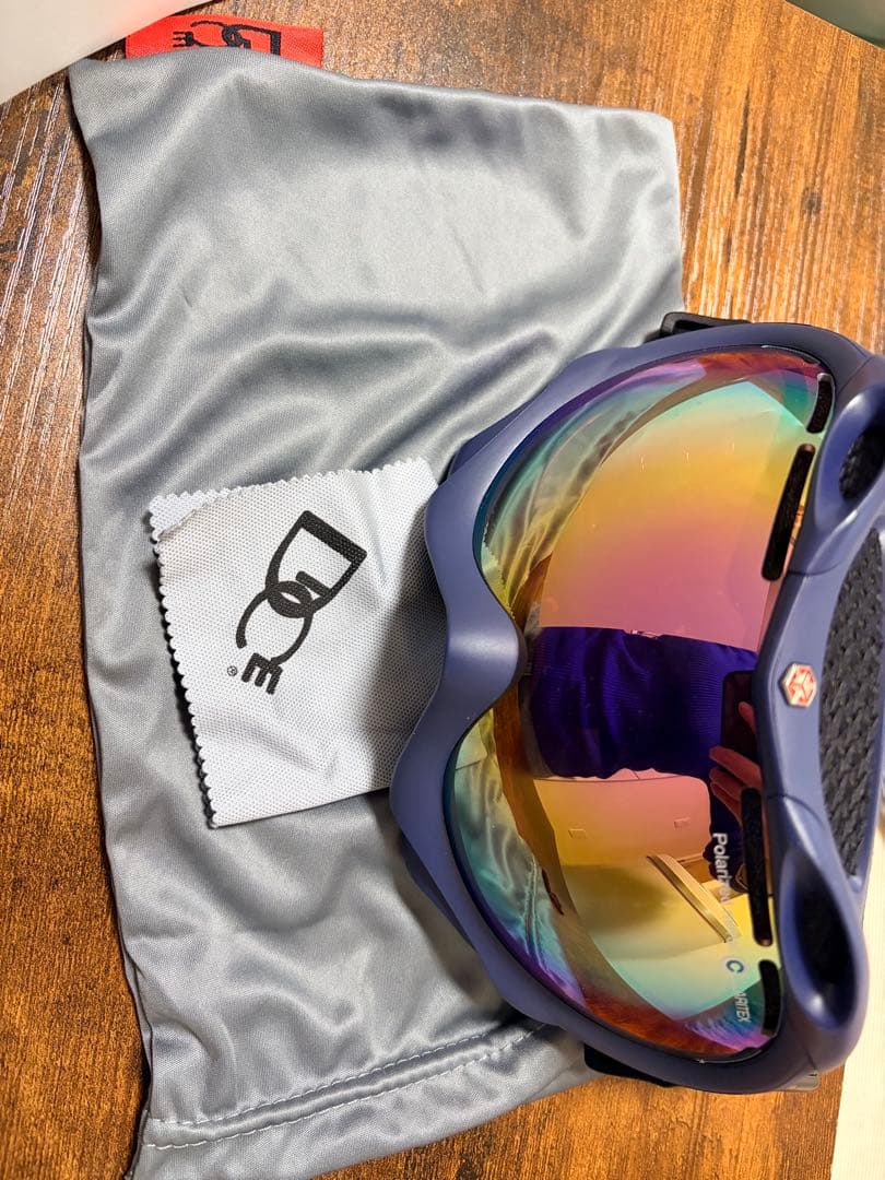 DICE パープルミラーゴーグル