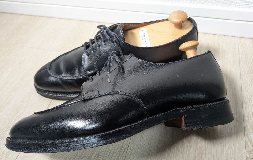 クロケット&ジョーンズ製　ロイドフットウェア　エプロンフロントダービー　UK6E