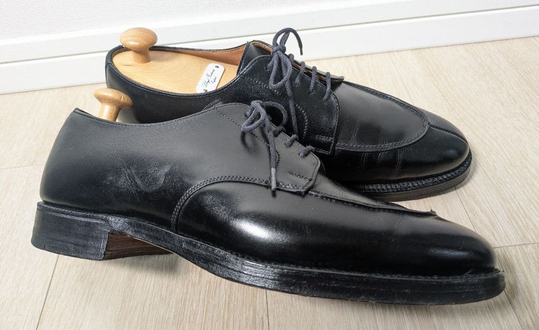 クロケット&ジョーンズ製　ロイドフットウェア　エプロンフロントダービー　UK6E