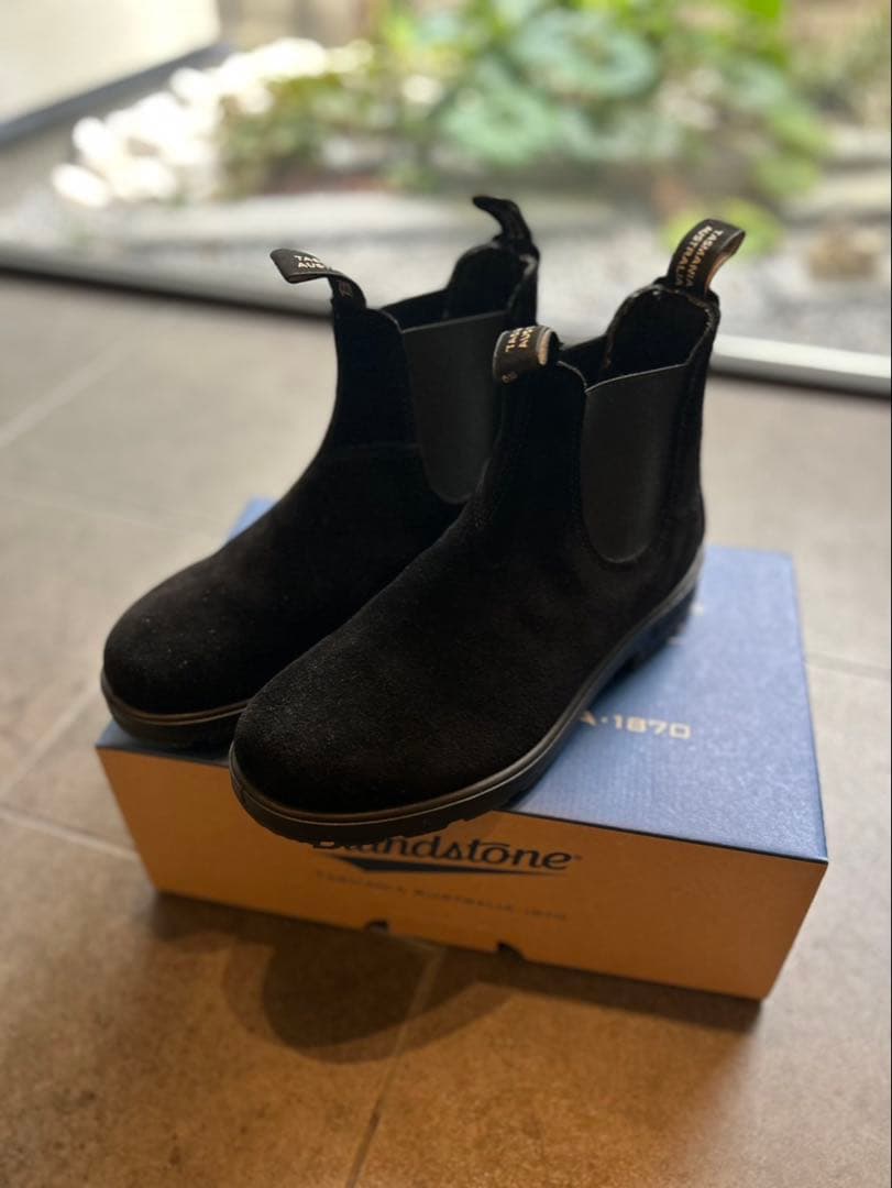 BLUNDSTONE ブランドストーン サイドゴアブーツ ブラック ブーツ