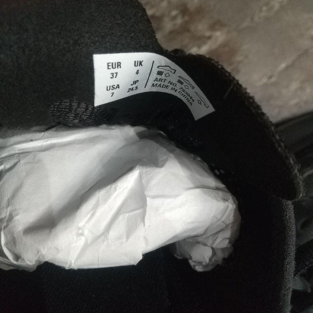 美品 バレンシアガ スニーカー ブラック 24.5cm