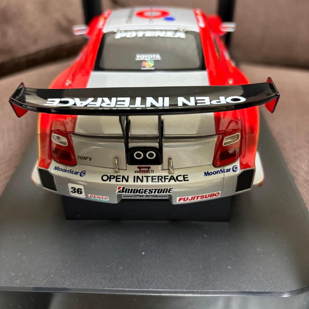 レクサス スーパーGT 2006 TOM`Sミニカー1/18
