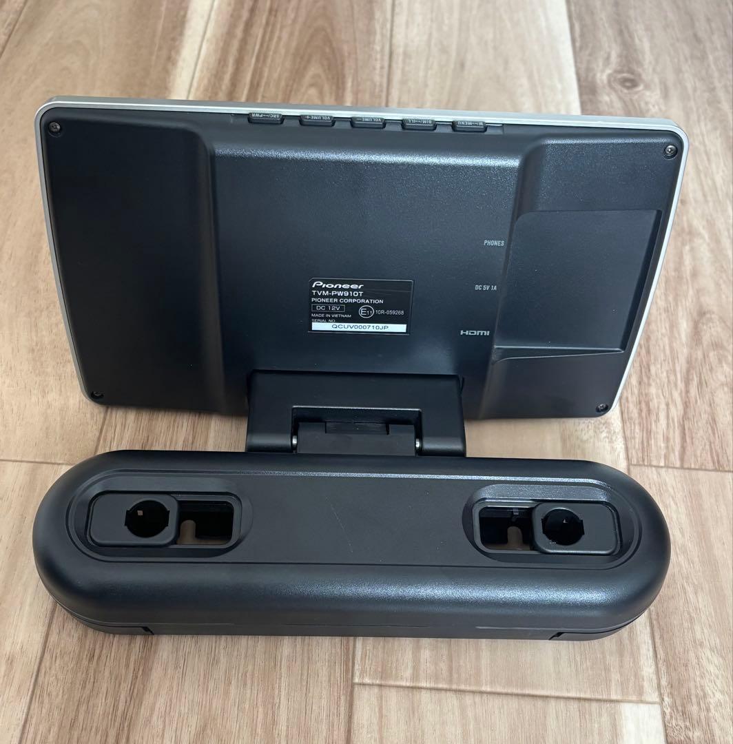 パイオニア　リヤモニター　カロッツェリア　TVM-PW910T