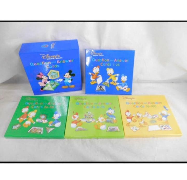 DWE シングアロング Q&Aカード 英語教材 ディズニーイングリッシュ