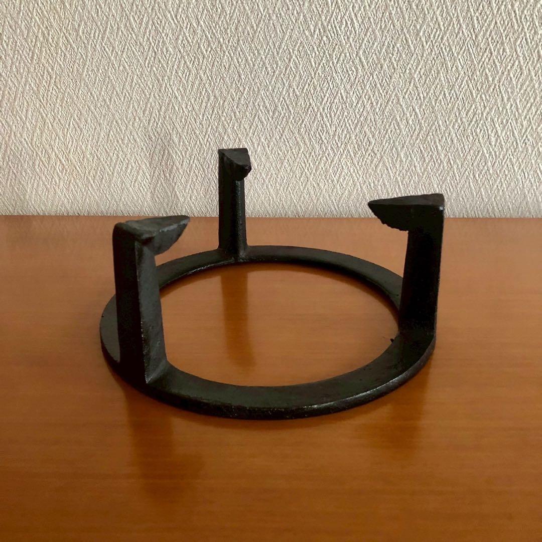 桑置炉/木製銅落とし 置炉 茶道具 茶道具