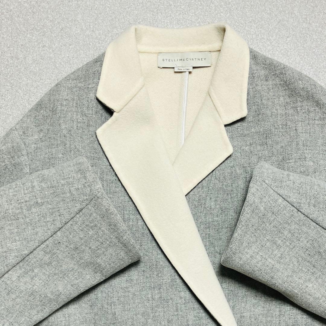 美品✨ステラマッカートニー ダブルフェイス リバーチェスターコート