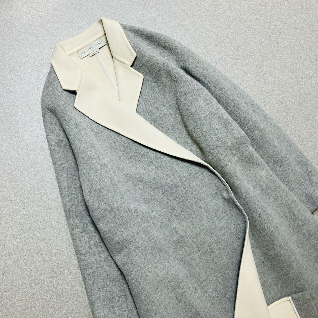美品✨ステラマッカートニー ダブルフェイス リバーチェスターコート
