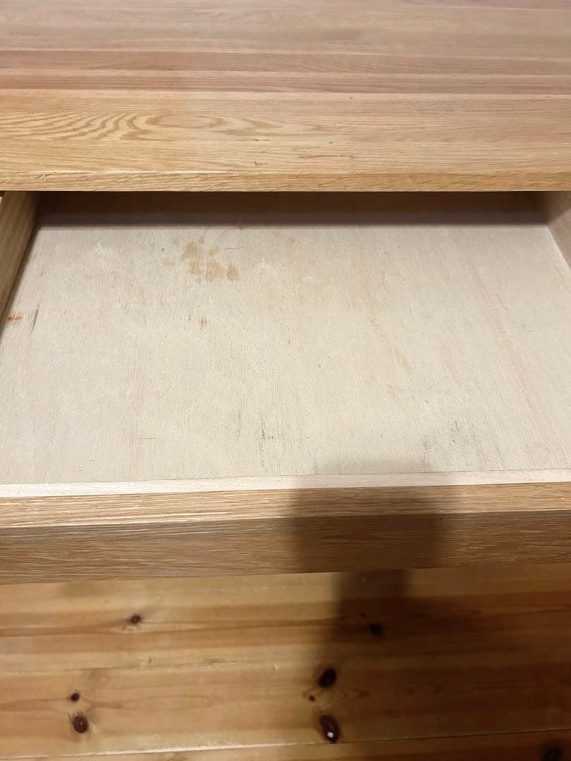 ☆お値下げ☆無印良品　無垢材　デスク オーク材　デスクのみ
