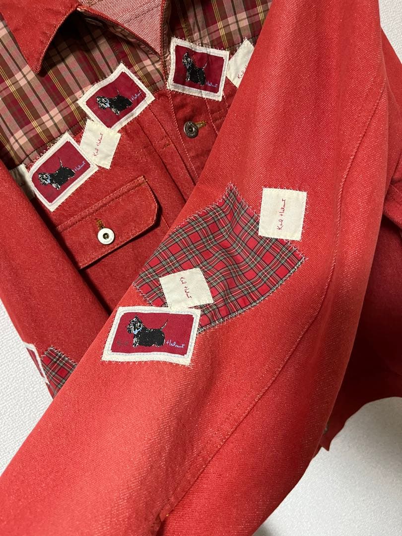 karl helmut(カールヘルム)デニムジャケット　犬