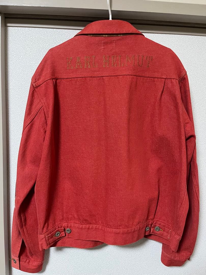 karl helmut(カールヘルム)デニムジャケット　犬