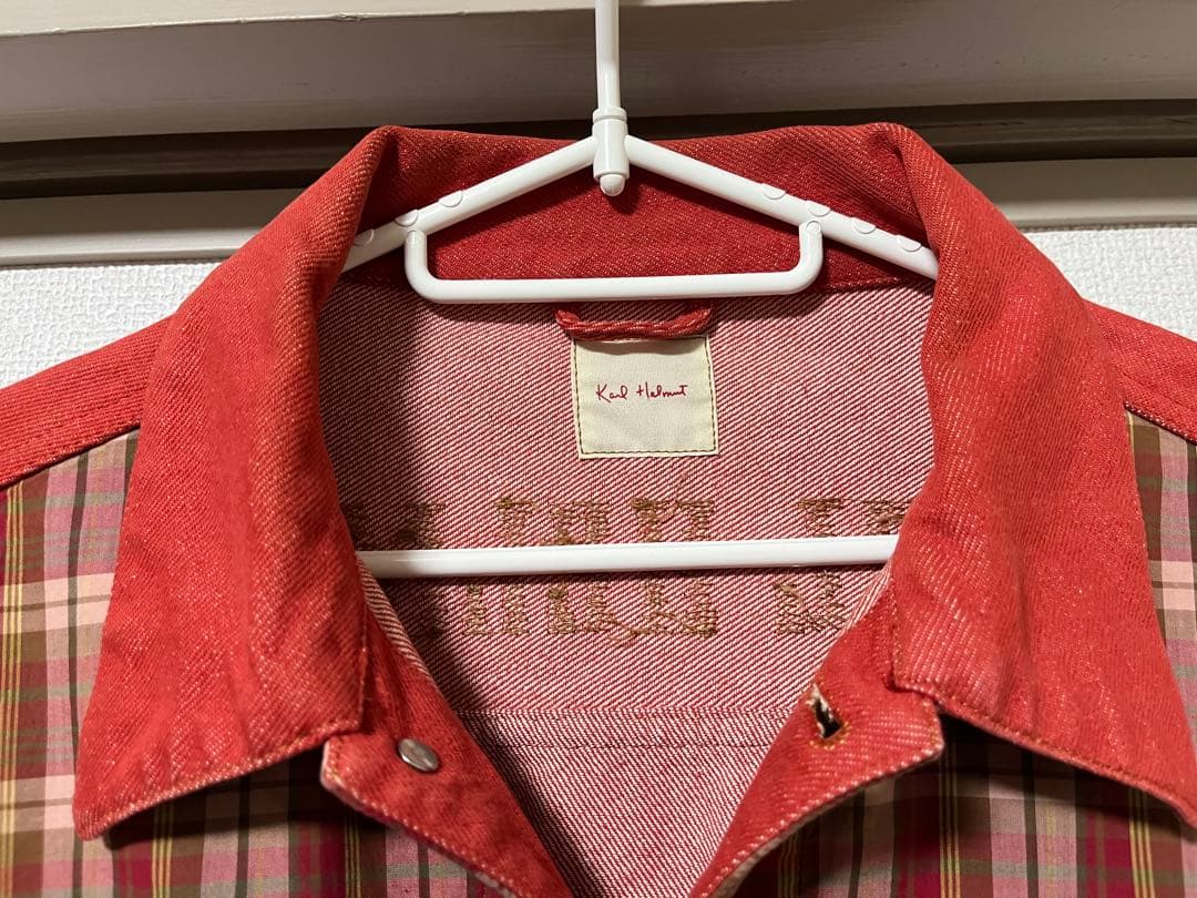 karl helmut(カールヘルム)デニムジャケット　犬