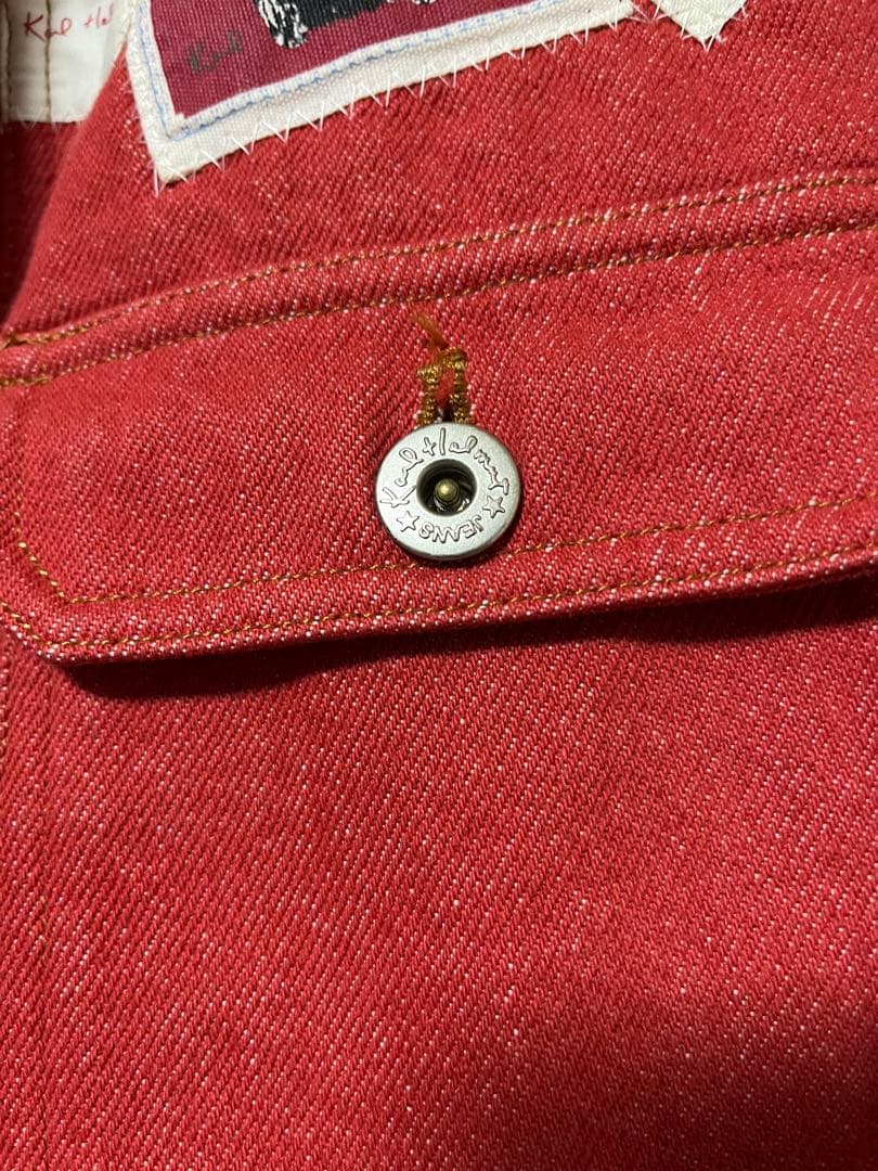 karl helmut(カールヘルム)デニムジャケット　犬