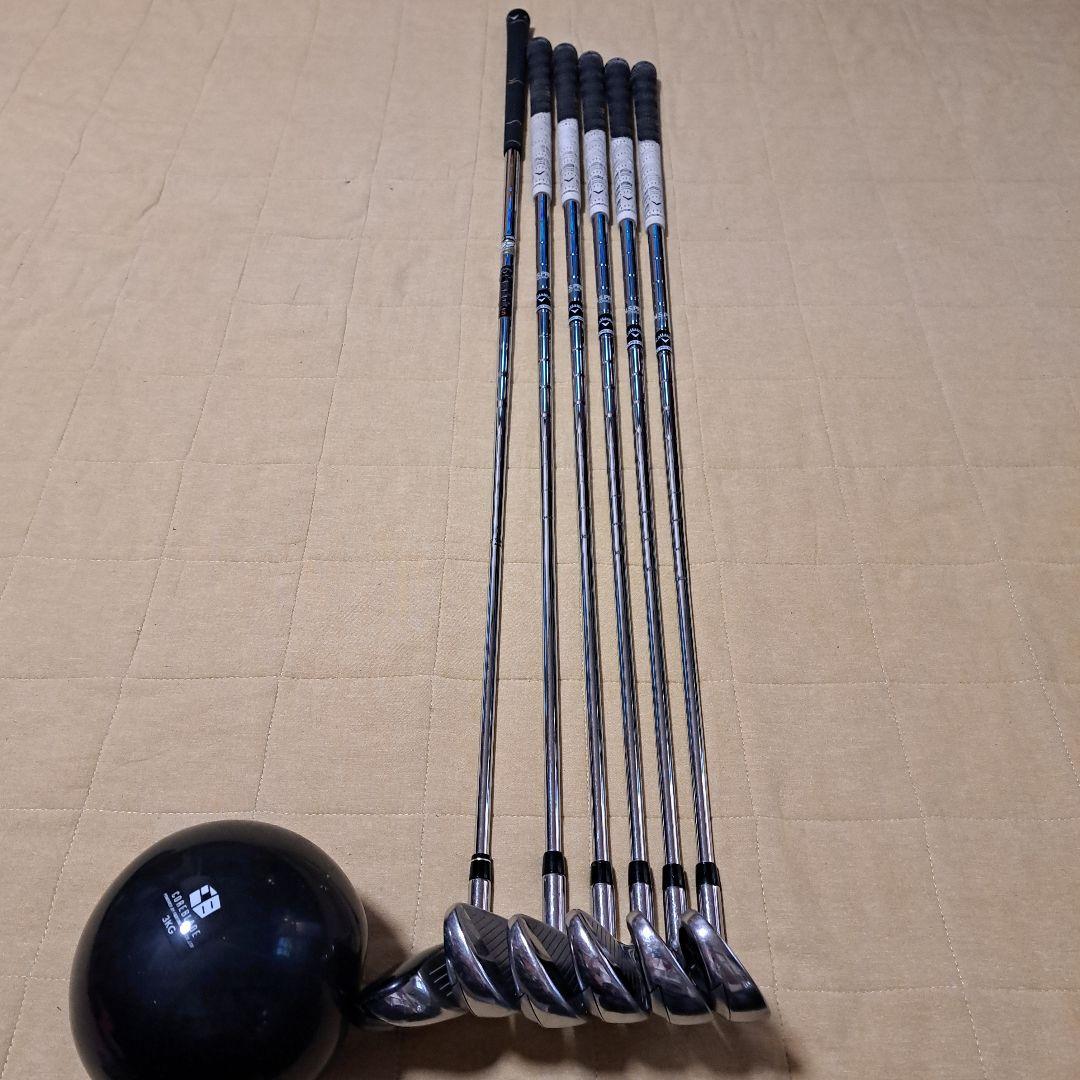 キャロウェイ.レガシーX-HOT. アイアン6番～PWとレガシー20度UT6本。