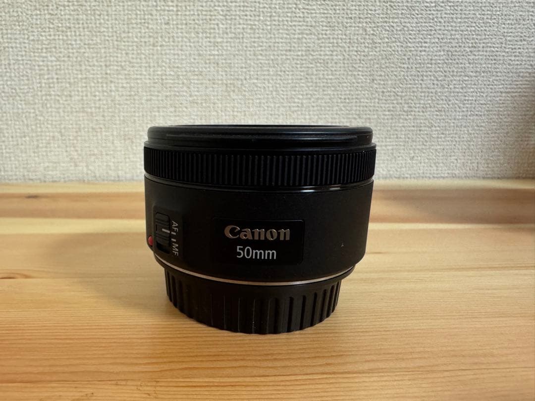 Canon EF50mm F1.8 STM 純正フード付