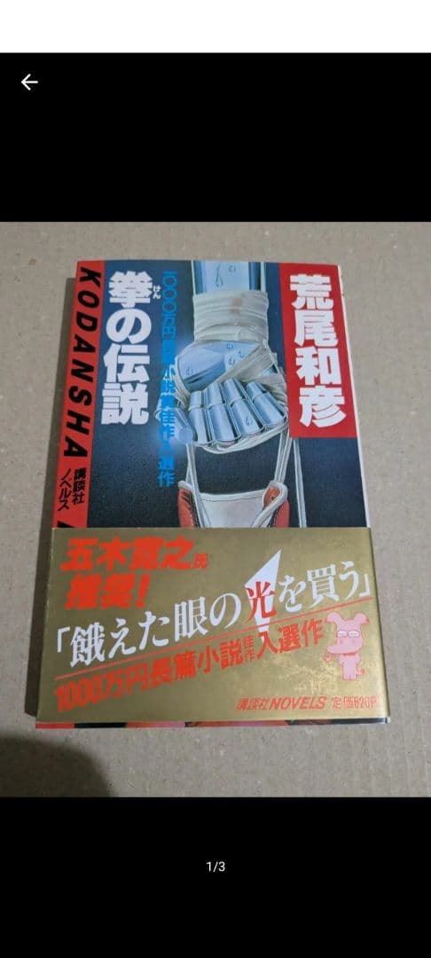 拳の伝説 荒尾和彦 著