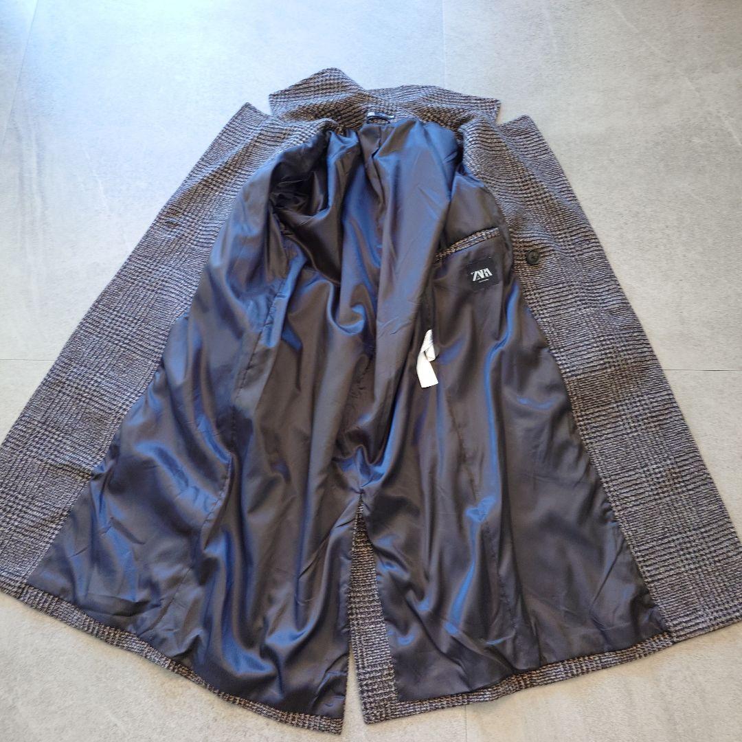 ZARA チェック柄 コート