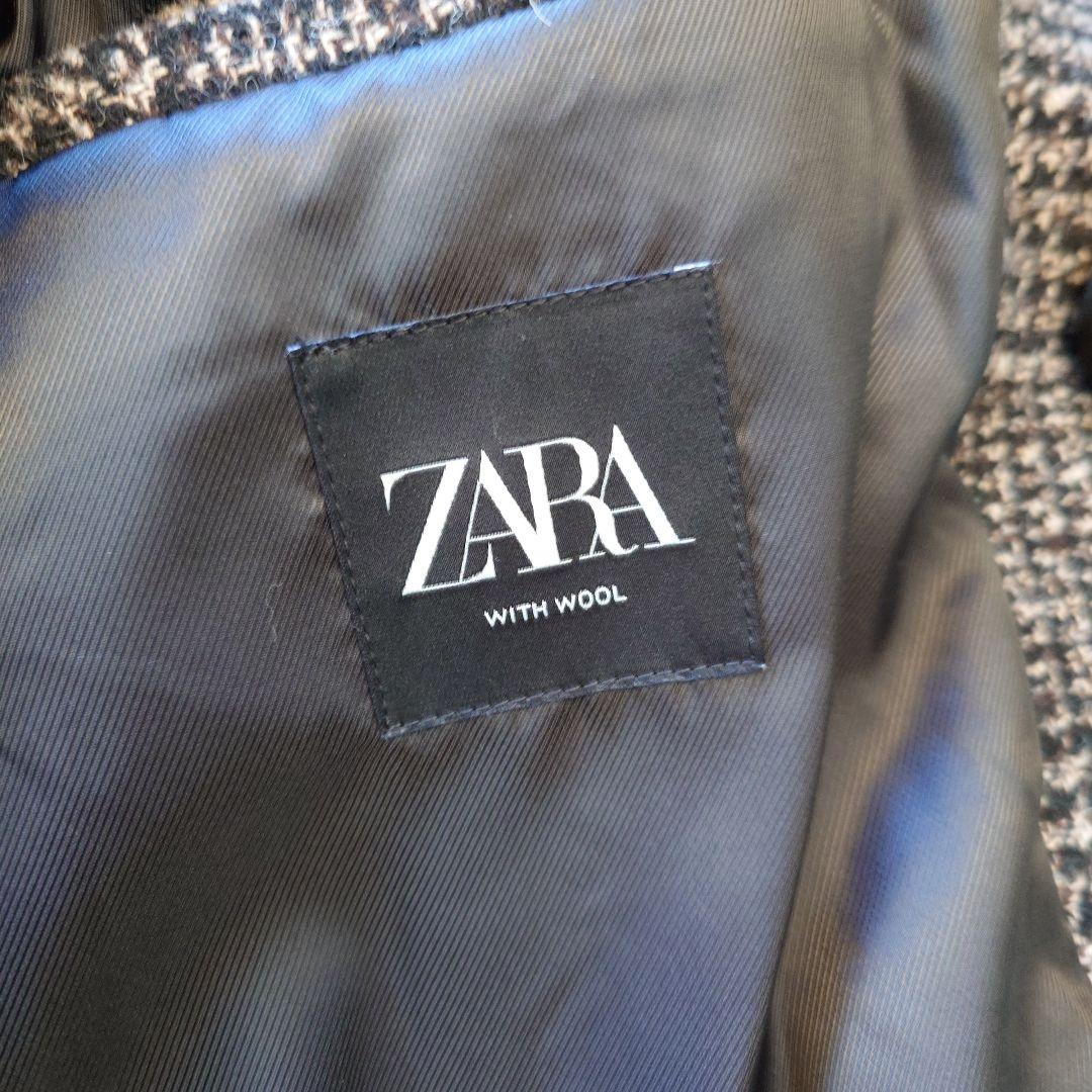 ZARA チェック柄 コート