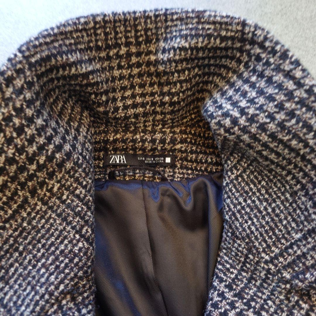 ZARA チェック柄 コート