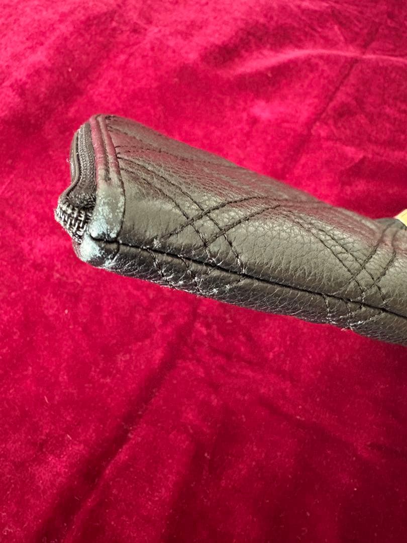 ATAO ブラック キルティング 長財布