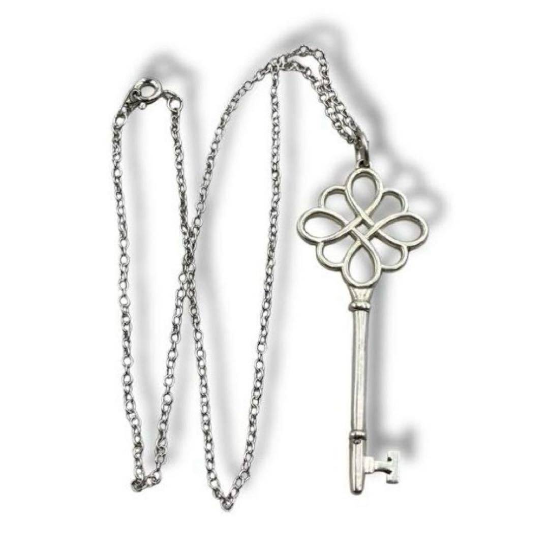 美品 ティファニー ノットキー 鍵 キー ネックレス ビンテージ シルバー925