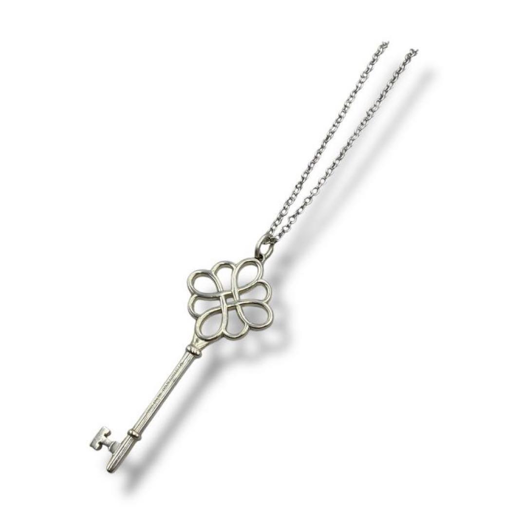 美品 ティファニー ノットキー 鍵 キー ネックレス ビンテージ シルバー925