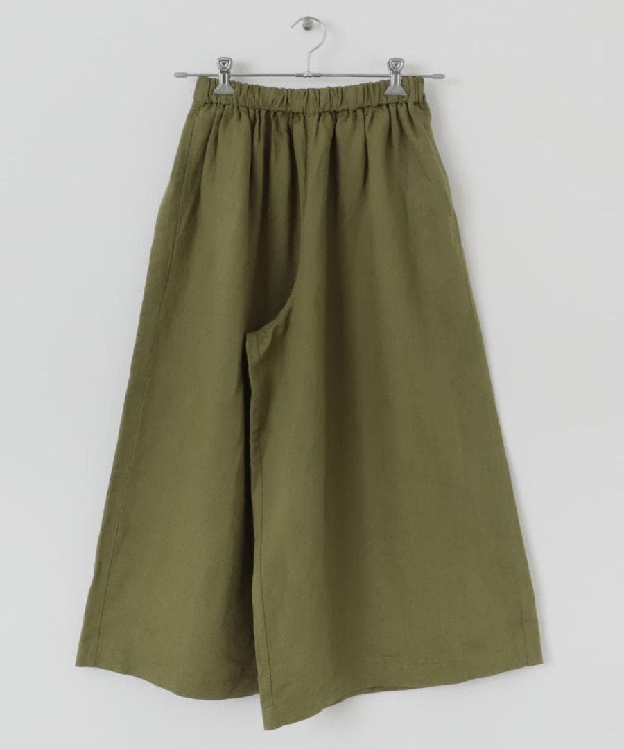 2025 春夏新作 かぐれ kagure リネンレーヨンワイドギャザーパンツ＊Y