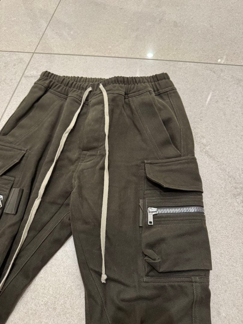 【人気】Rick Owens カーゴパンツ