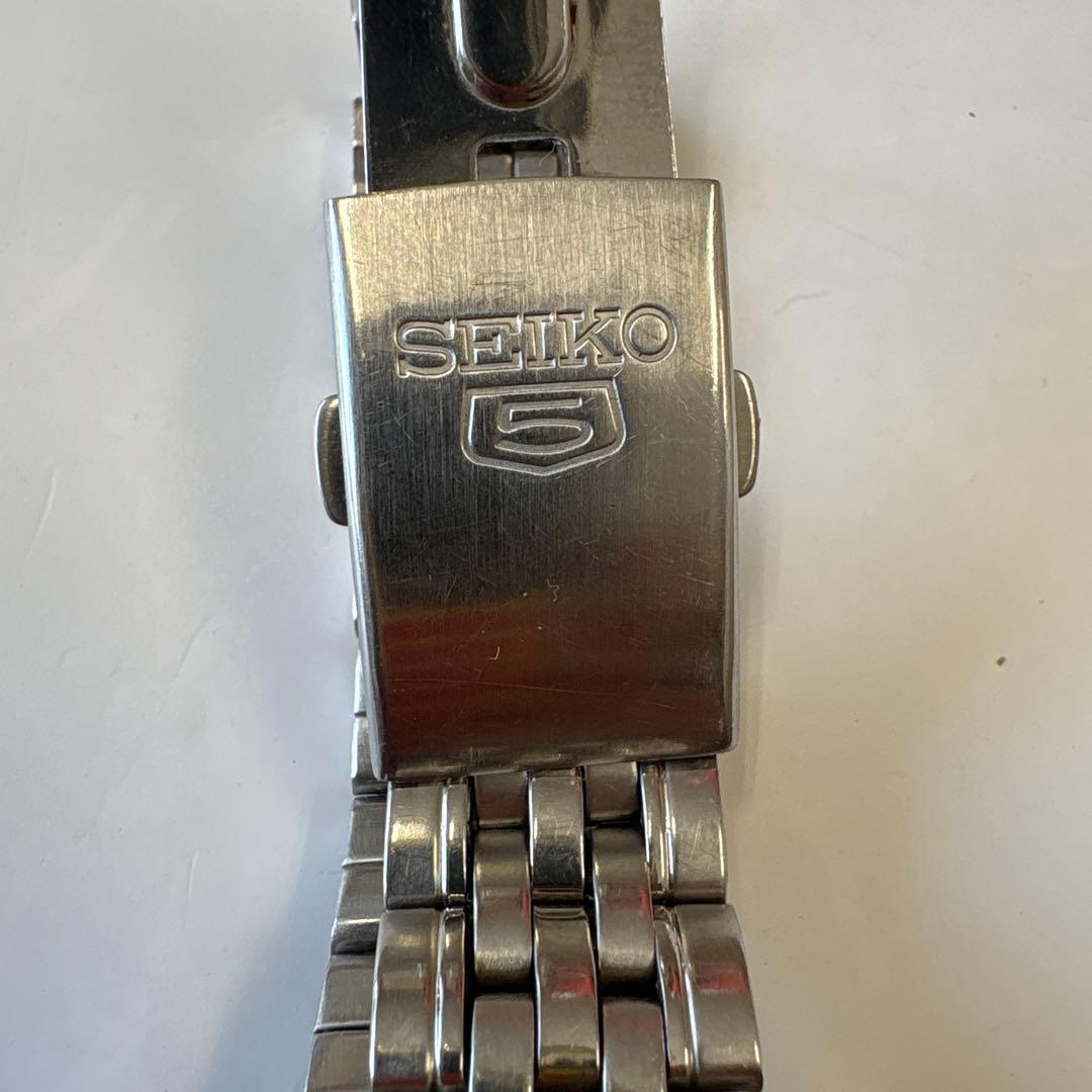 セイコー5 裏スケルトン　自動巻き　完動品